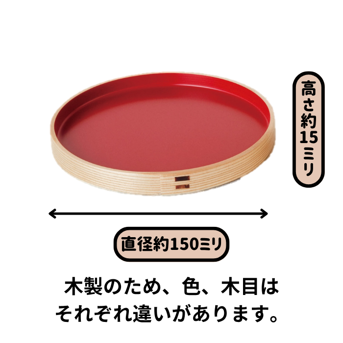 銘々皿(内朱)2枚・フォーク2本セット