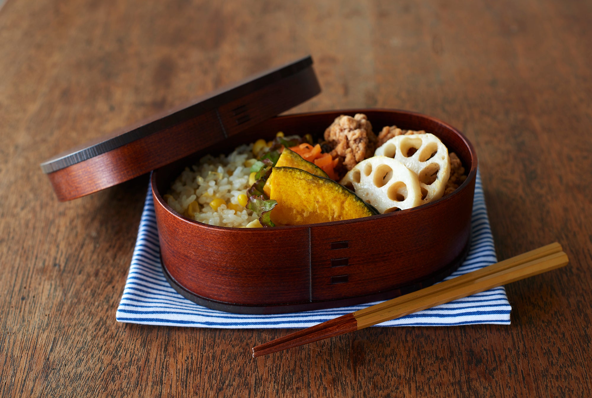 小判弁当（中）ふき漆　オンラインストア限定商品