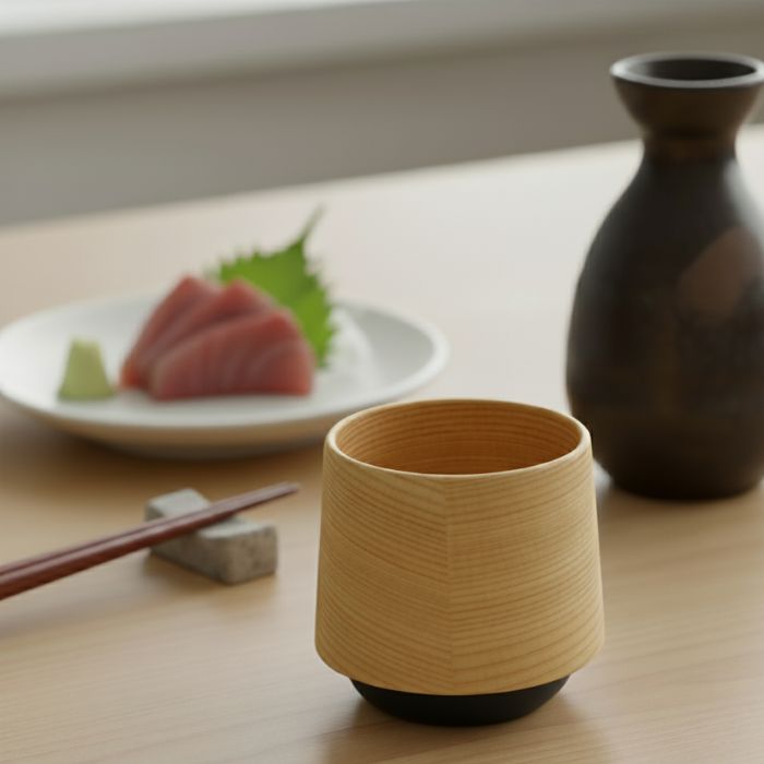 酒杯　円（紫紺）