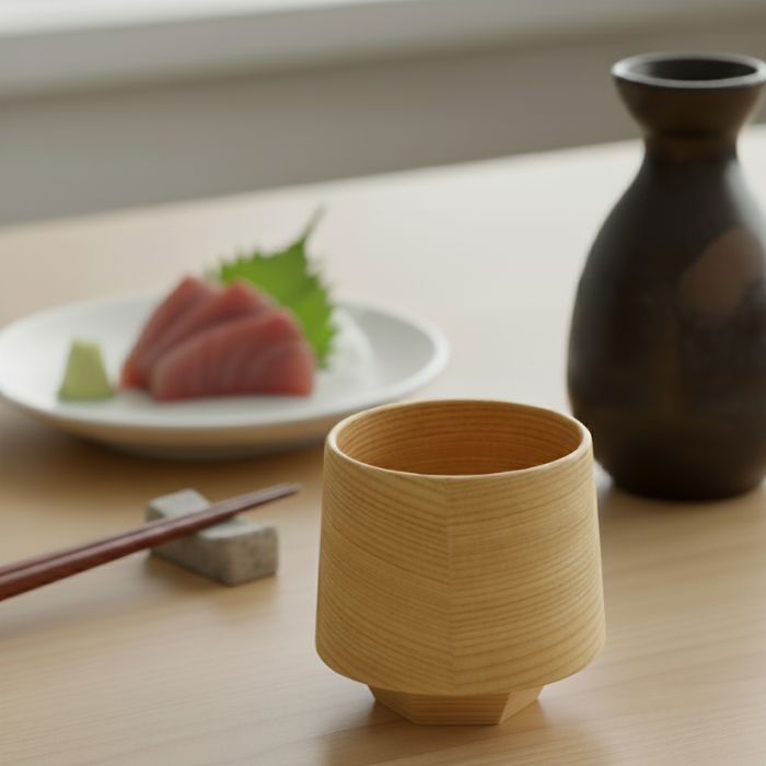 酒杯　六（白木）